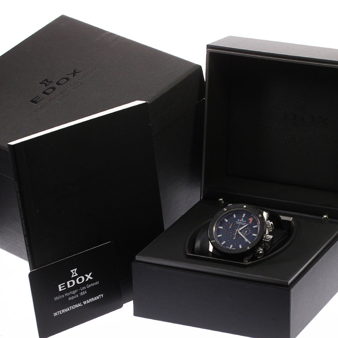 EDOX(エドックス)のエドックス EDOX 10221-3N-BUINO クロノオフショア1 クロノグラフ クォーツ メンズ 箱・保証書付き_802560 メンズの時計(腕時計(アナログ))の商品写真