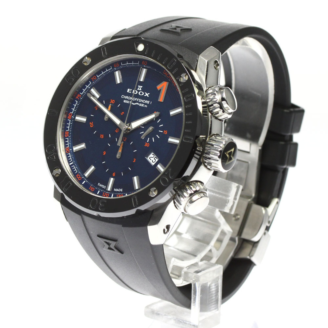 EDOX(エドックス)のエドックス EDOX 10221-3N-BUINO クロノオフショア1 クロノグラフ クォーツ メンズ 箱・保証書付き_802560 メンズの時計(腕時計(アナログ))の商品写真