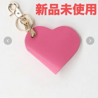 ハシバミ(Hashibami)の完売！新品★HASHIBAMI ／ハシバミ★ハート キーリング★ピンク(キーケース)