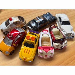 タカラトミー(Takara Tomy)のディズニートミカ　ミニカー７台(ミニカー)