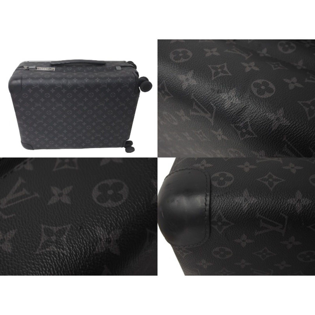 LOUIS VUITTON(ルイヴィトン)のLOUIS VUITTON ルイヴィトン モノグラム ホライゾン 55 スーツケース ブラック キャリーケース 旅行 エクリプス M23002 中古 60269 メンズのバッグ(トラベルバッグ/スーツケース)の商品写真