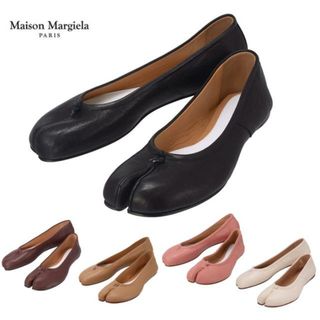 Maison Margiela メゾン マルジェラ Tabi ballerina shoes S58WZ0042 P3753 T8013 / T2148 /  T4091 / T4155 /  T1003 レディース フラットシューズ NKN mgl0214 3.ベージュ(バレエシューズ)