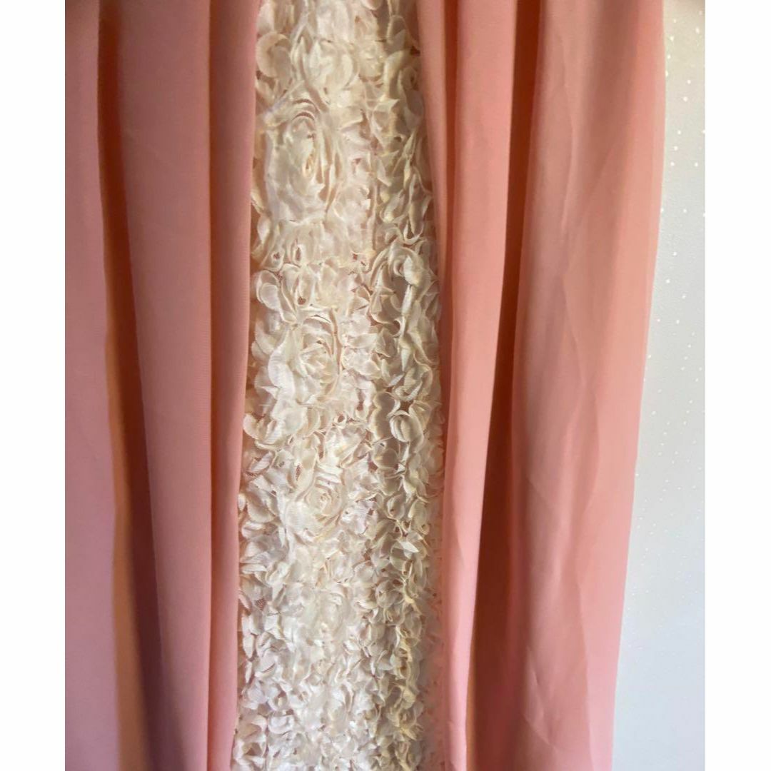 結婚式 発表会 ワンピース ドレス お呼ばれ キレイめ 9号 かわいい ピンク レディースのフォーマル/ドレス(ミニドレス)の商品写真