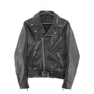 クロムハーツ(Chrome Hearts)のCHROME HEARTS クロムハーツ JJ DEAN JJディーン ダガージップライダースレザージャケット ブラック ※国内ギャラ付き(ライダースジャケット)