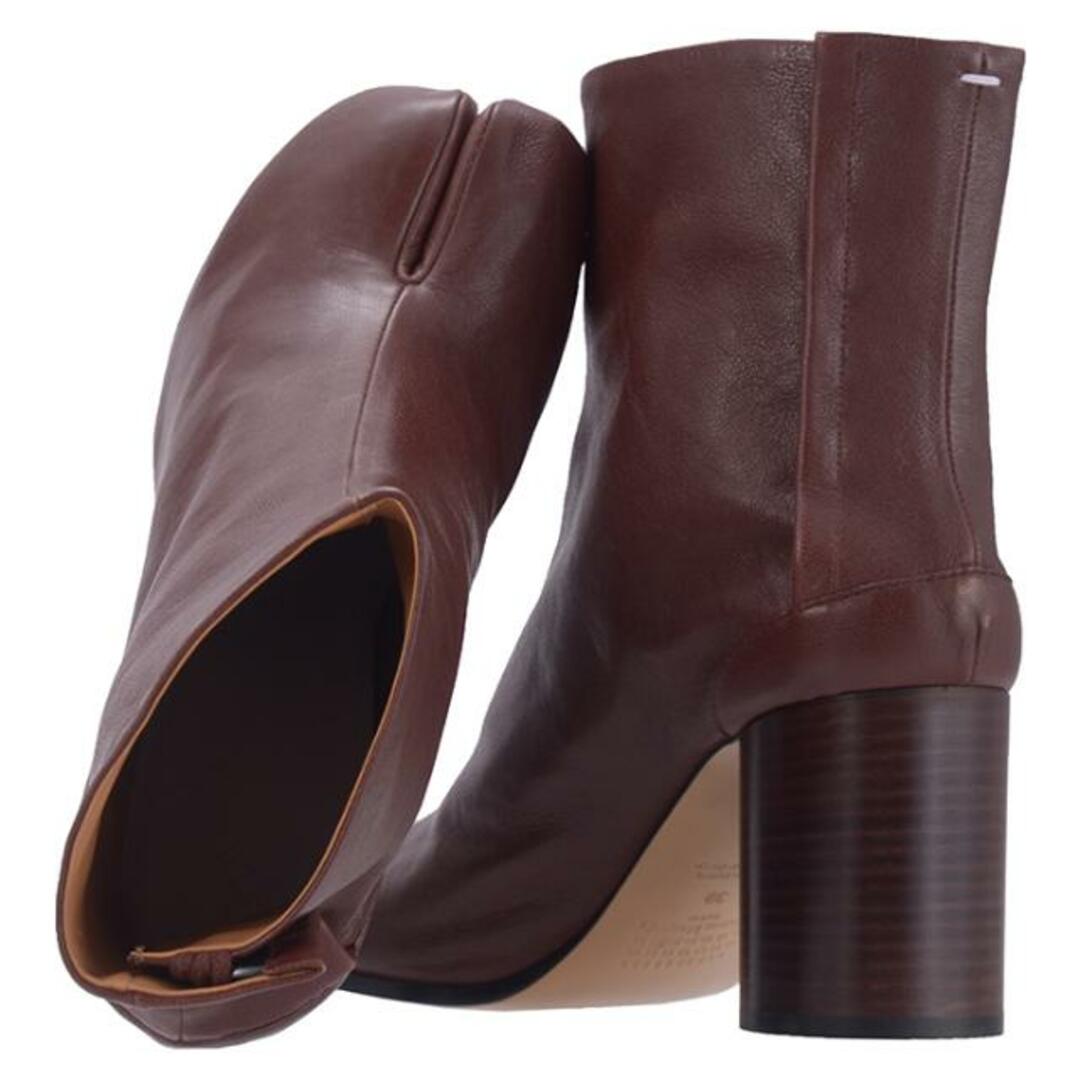 Maison Margiela メゾン マルジェラ Stivaletto S58WU0260 P3753 T4091 / T8013 / T1003 / T2148 足袋ブーツ タビ Tabi ショートブーツ 売れ筋 人気 NKN mgl0215 4.ブラウン レディースの靴/シューズ(ブーツ)の商品写真