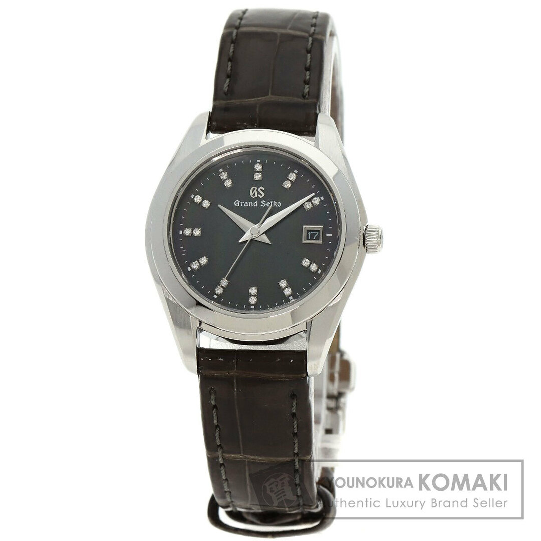 SEIKO(セイコー)のSEIKO STGF097 4J52-0AB0 グランドセイコー 22P ダイヤモンド 腕時計 SS 革 レディース レディースのファッション小物(腕時計)の商品写真