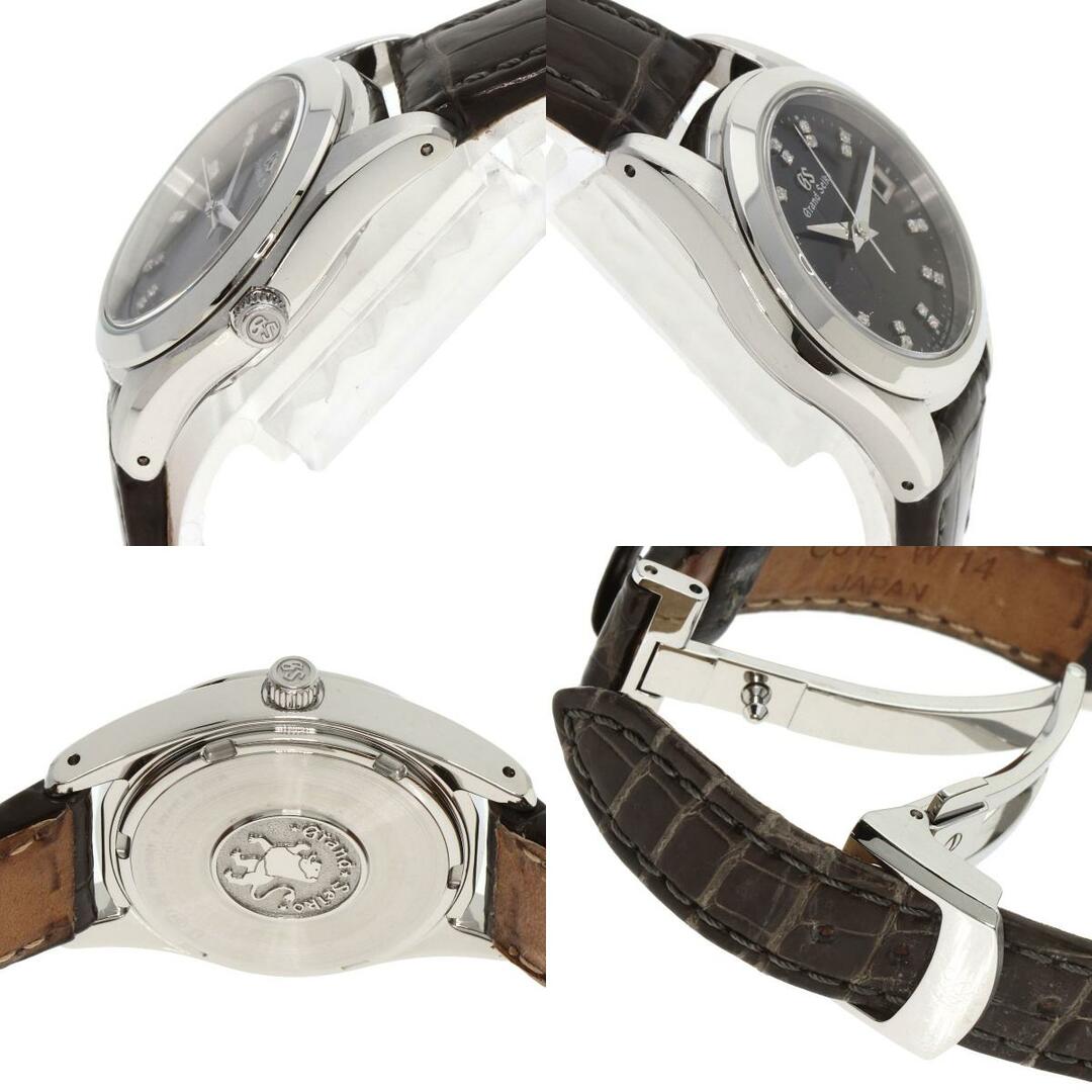 SEIKO(セイコー)のSEIKO STGF097 4J52-0AB0 グランドセイコー 22P ダイヤモンド 腕時計 SS 革 レディース レディースのファッション小物(腕時計)の商品写真