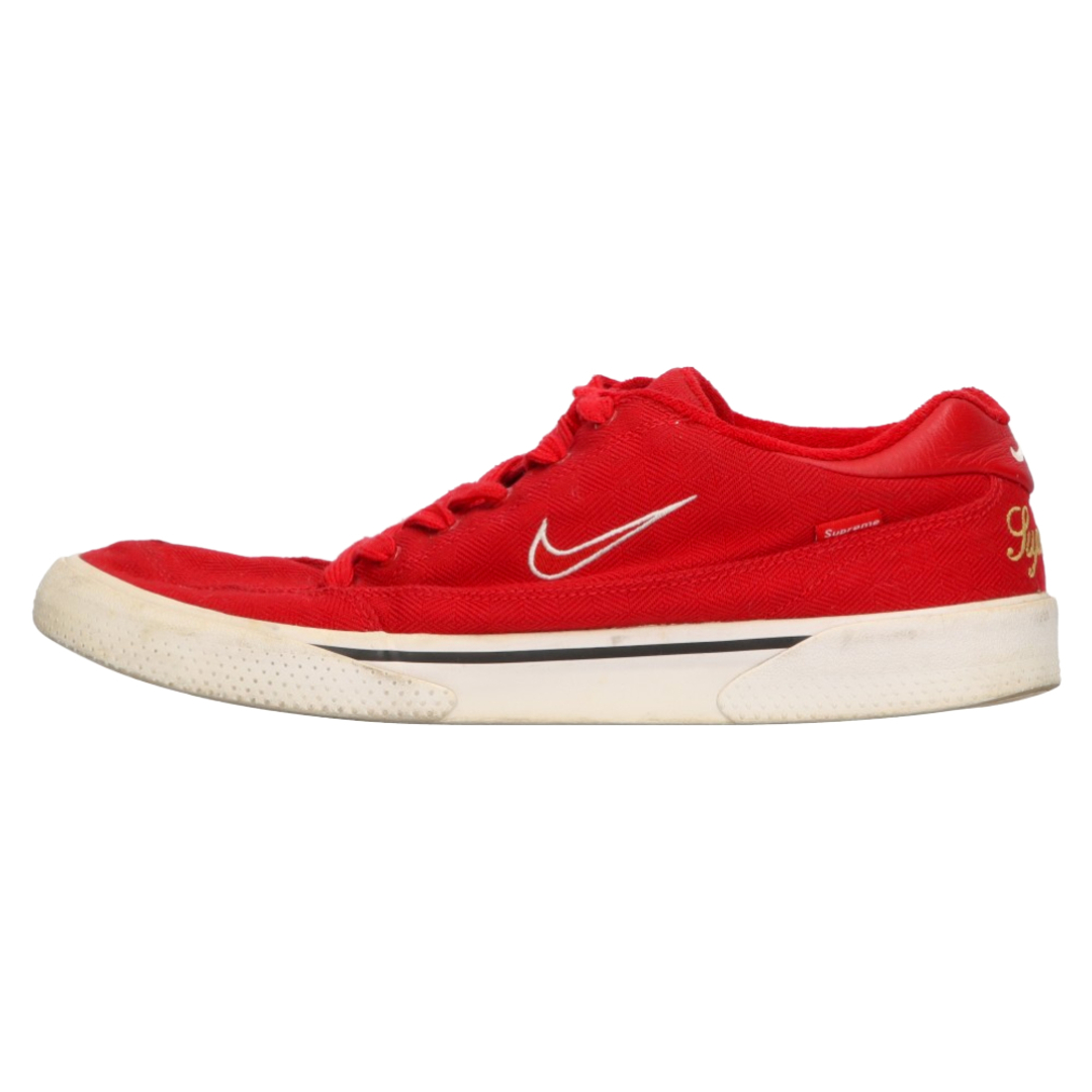 NIKE(ナイキ)のNIKE SB ナイキエスビー 15SS×SUPREME GTS QS 801621-661 シュプリーム ローカットスニーカー シューズ レッド US9.5/27.5cm メンズの靴/シューズ(スニーカー)の商品写真