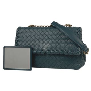 ボッテガヴェネタ(Bottega Veneta)のボッテガヴェネタ イントレチャート チェーン ショルダーバッグ レディース 【中古】(ショルダーバッグ)