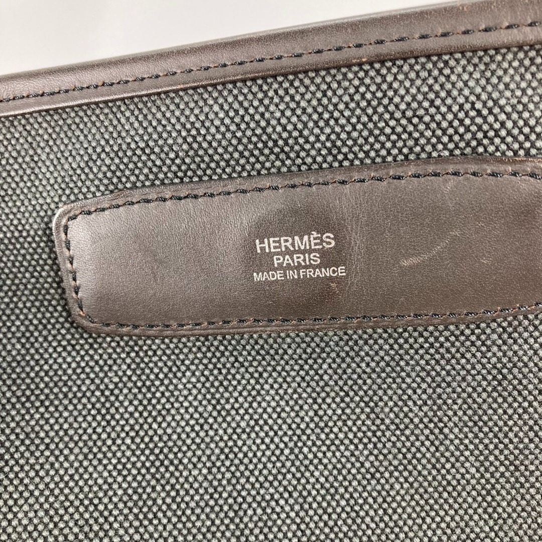 Hermes(エルメス)のエルメス HERMES アレルトゥール フラップ 2WAY ハンドバッグ カバン 斜め掛け メッセンジャーバッグ ショルダーバッグ キャンバス/レザー R□刻 カーキ メンズのバッグ(ショルダーバッグ)の商品写真