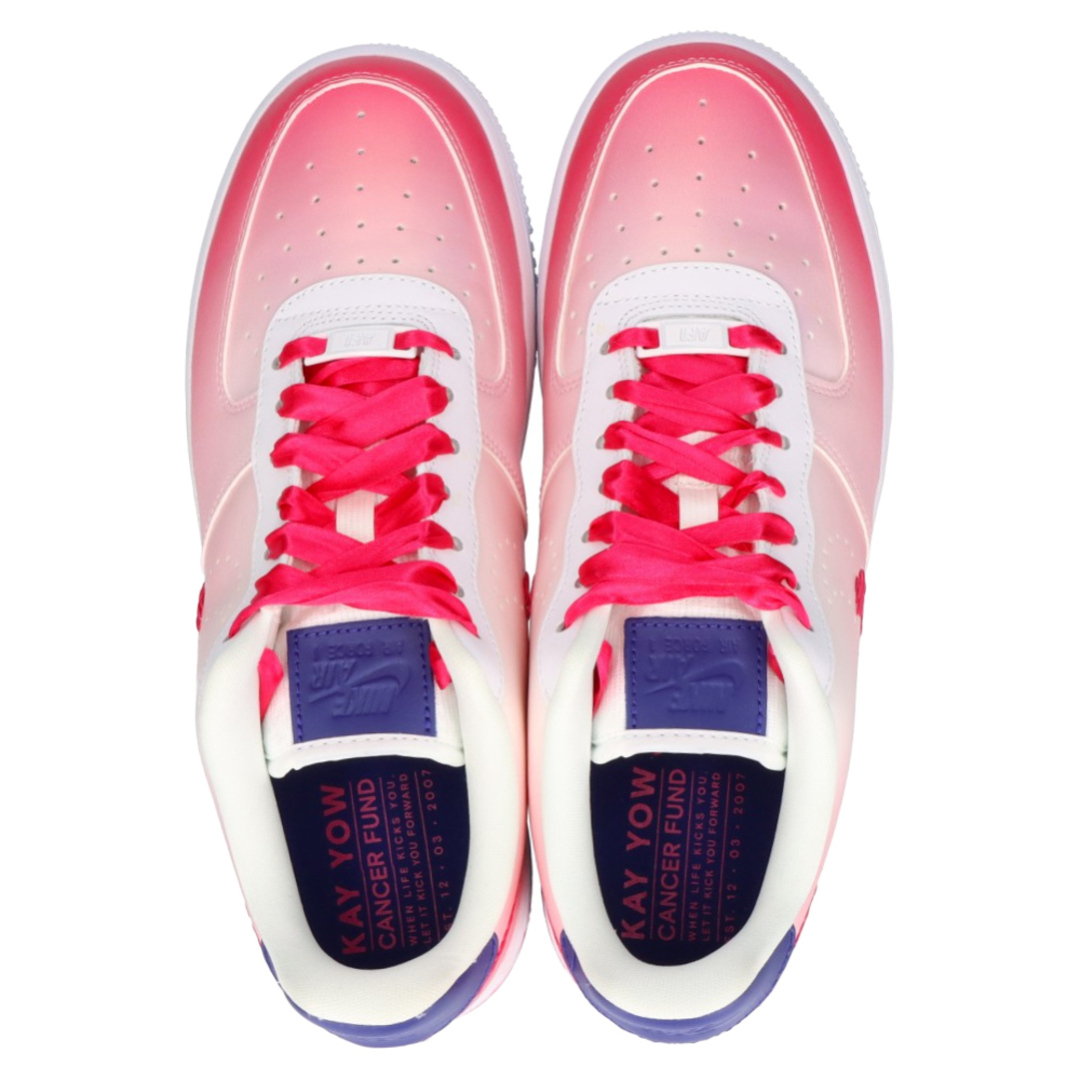 NIKE(ナイキ)のNIKE ナイキ WMNS AIR FORCE 1 LOW Kay Yow ウィメンズ エアフォース 1 ケイヨウ ローカットスニーカー ピンク US8.5/25.5cm CT1092-100 レディースの靴/シューズ(スニーカー)の商品写真