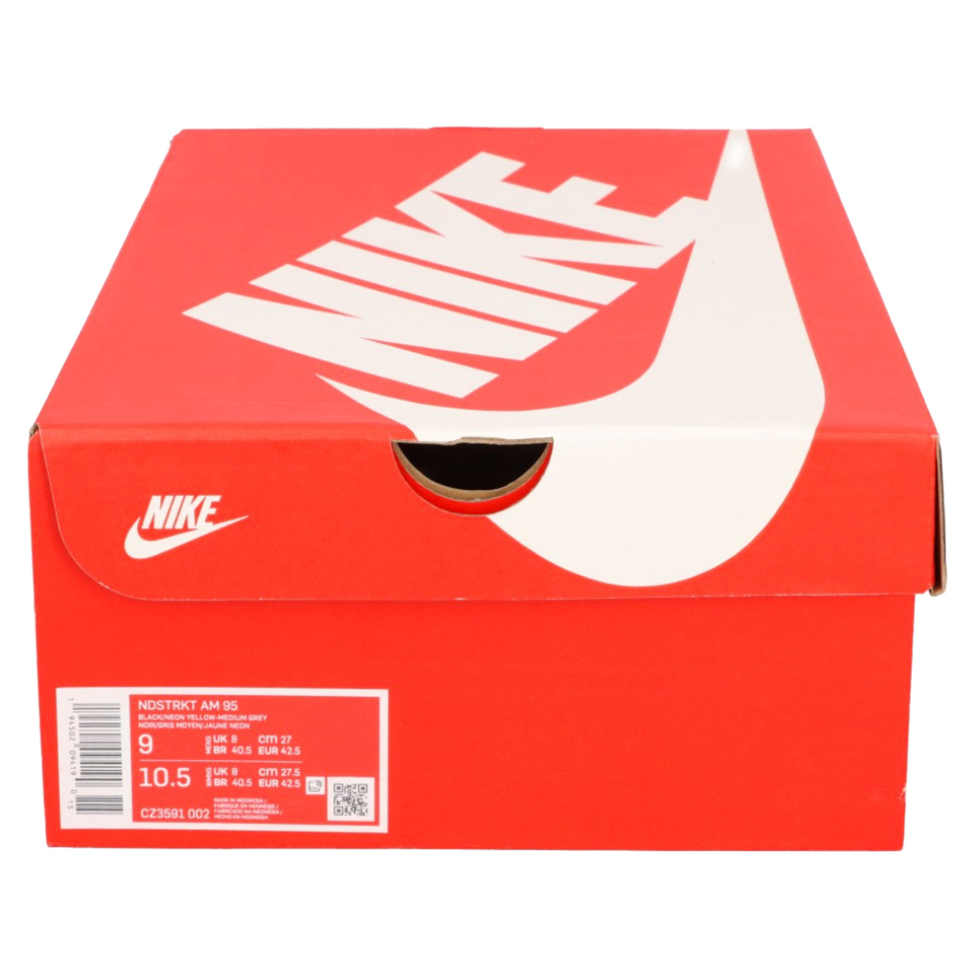 NIKE(ナイキ)のNIKE ナイキ NDSTRKT AIR MAX 95 インデストラクト エアマックス ローカット スニーカー グレー/イエロー US9/27cm CZ3591-002 メンズの靴/シューズ(スニーカー)の商品写真