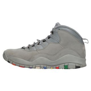 ナイキ(NIKE)のNIKE ナイキ AIR JORDAN 10 RETRO Cool Grey エアジョーダン10 レトロ クールグレー ハイカットスニーカー US9/27cm 310805-022(スニーカー)