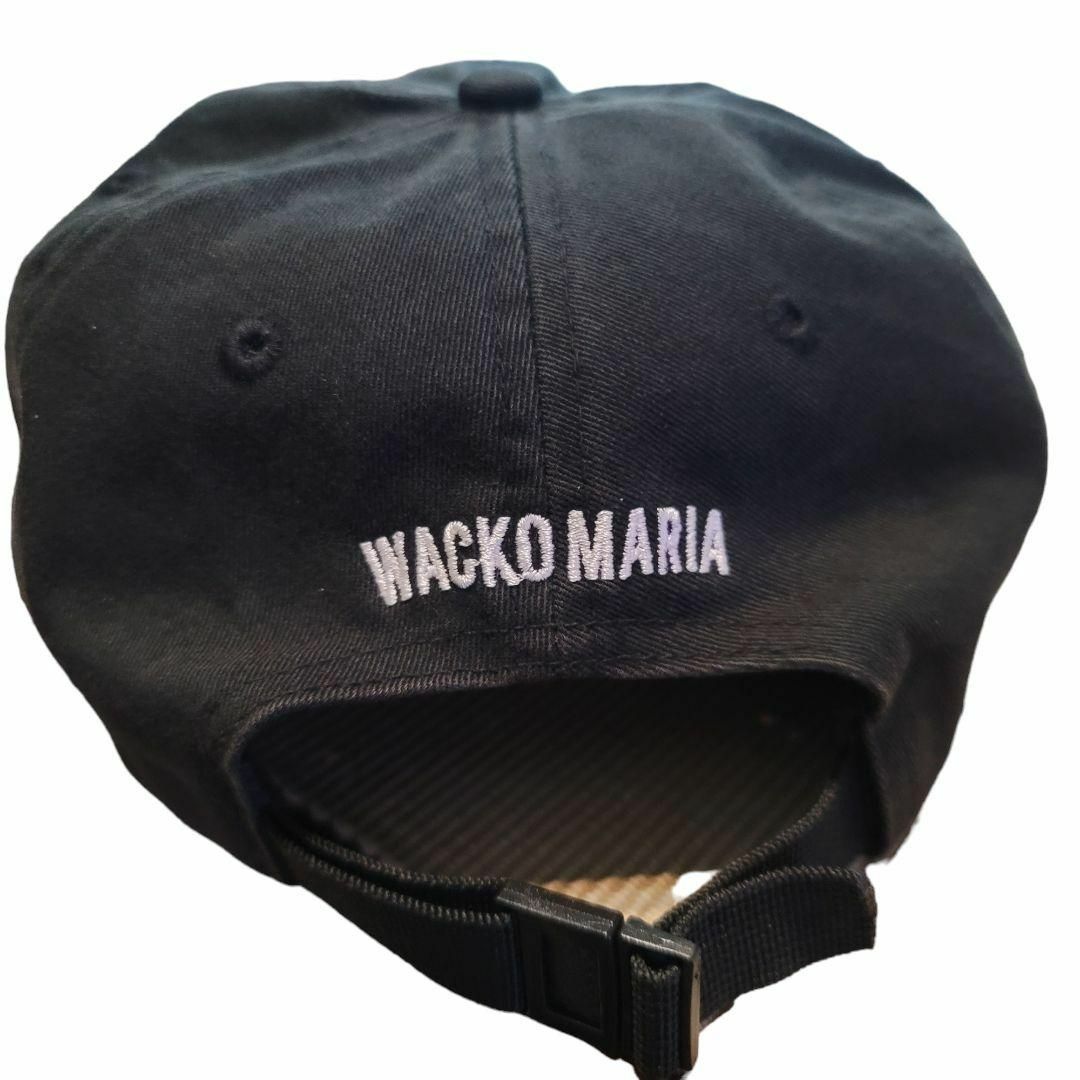 WACKO MARIA(ワコマリア)の【人気】ワコマリア GUILTY PARTIES ロゴ キャップ ブラック 定番 メンズの帽子(キャップ)の商品写真