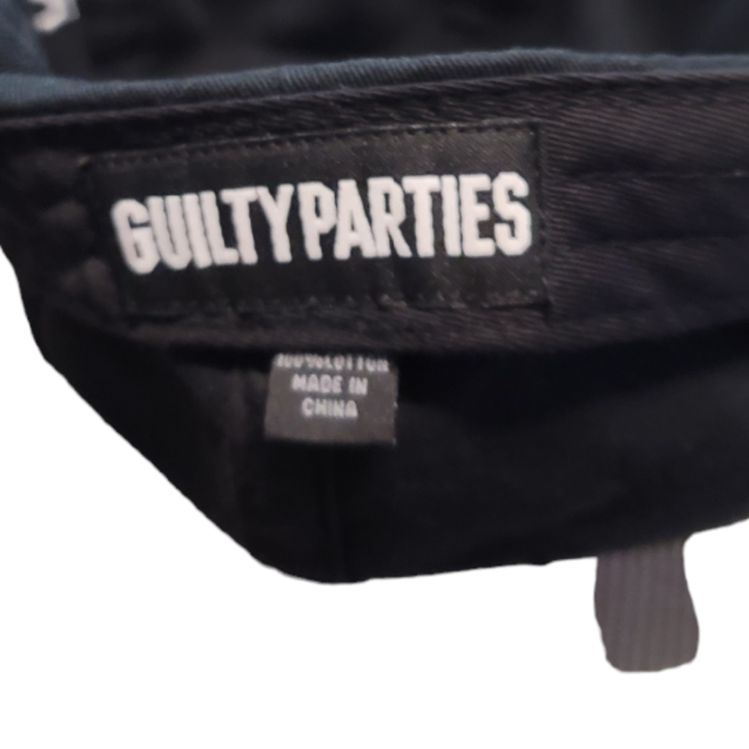 WACKO MARIA(ワコマリア)の【人気】ワコマリア GUILTY PARTIES ロゴ キャップ ブラック 定番 メンズの帽子(キャップ)の商品写真