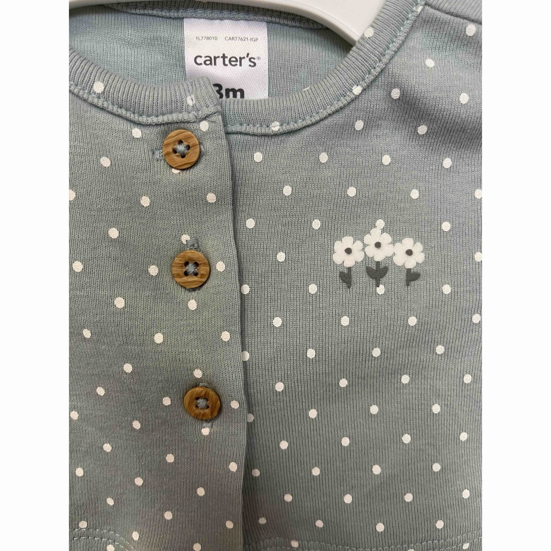 carter's(カーターズ)のUSED 3ヶ月　カーターズ　カーディガン キッズ/ベビー/マタニティのベビー服(~85cm)(カーディガン/ボレロ)の商品写真