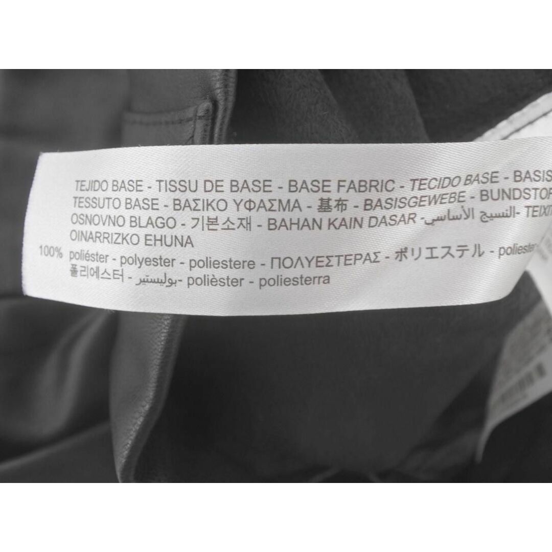 ZARA(ザラ)のZARA ザラ フェイクレザー ショート パンツ sizeXS/黒 ◇■ レディース レディースのパンツ(ショートパンツ)の商品写真