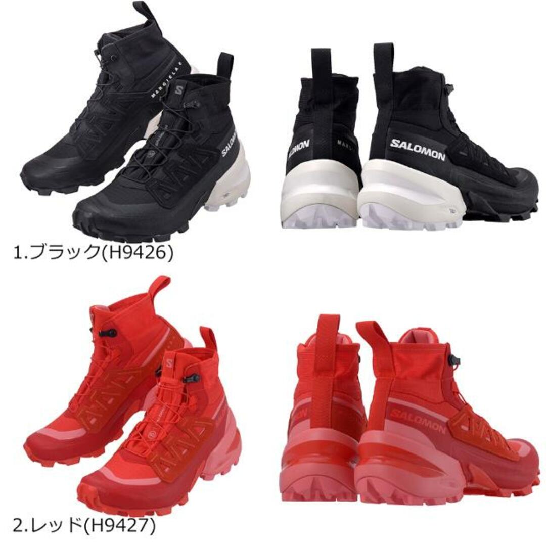 MM6(エムエムシックス)のMM6 Maison Margiela× SALOMON エムエムシックス メゾンマルジェラ×サロモン CROSS HIGH  S66WS0079 P5132 H9426 / H9427 クロスハイ スニーカー シューズ mgl0230 1.ブラック メンズの靴/シューズ(スニーカー)の商品写真