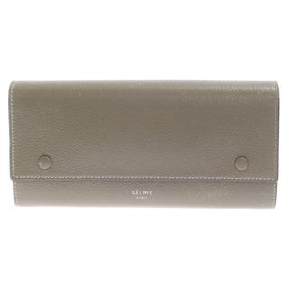 celine - CELINE セリーヌ ラージフラップ マルチファンクション 二つ折り長財布 グレージュ 101673