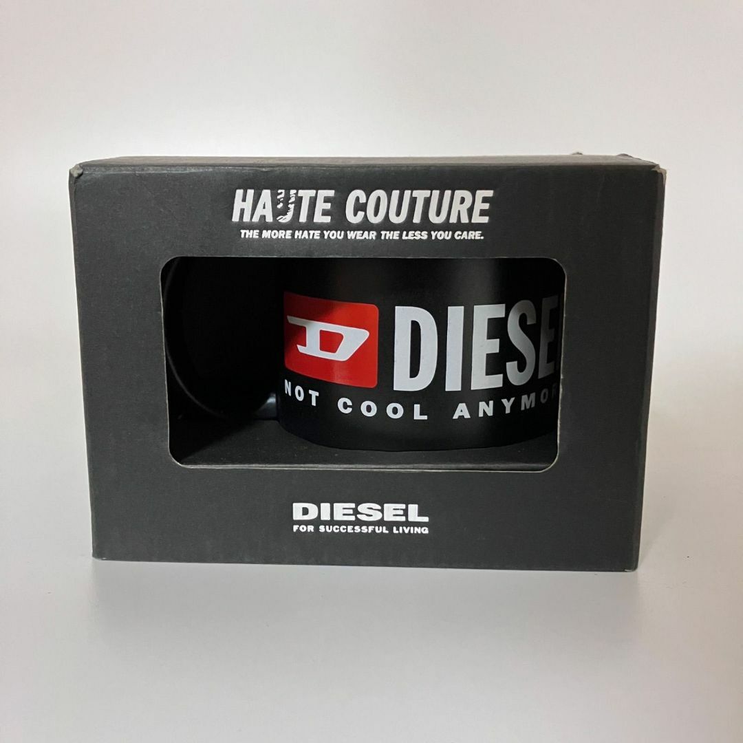 DIESEL(ディーゼル)の【新品】DIESEL マグカップ らくやきマーカー ノベルティ【k611】 インテリア/住まい/日用品のキッチン/食器(グラス/カップ)の商品写真