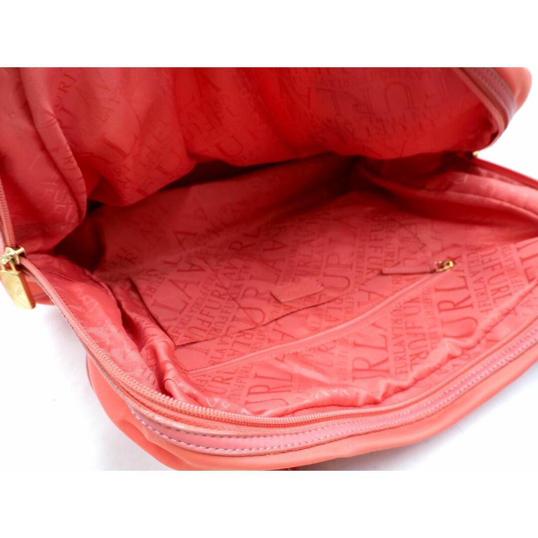 Furla(フルラ)のFURLA フルラ ナイロン レザー ボストン バッグ ピンク ■■ レディース レディースのバッグ(ボストンバッグ)の商品写真