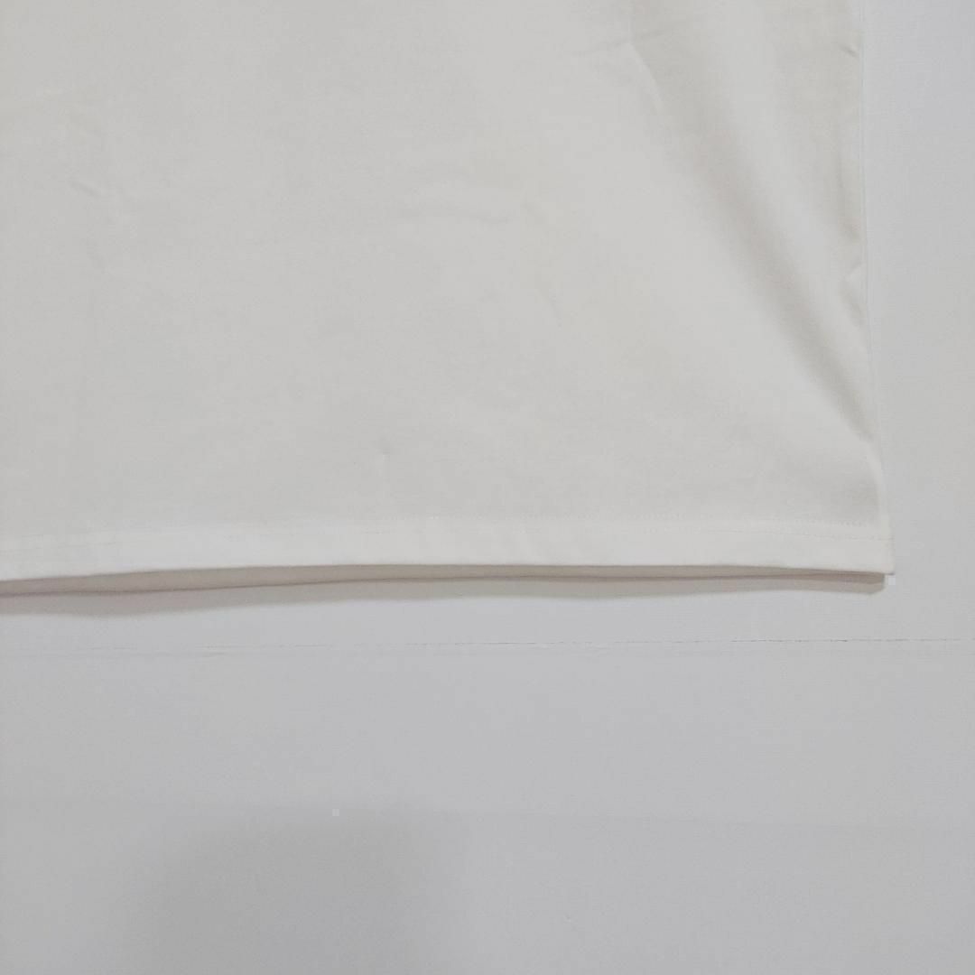 新品 アニマルプリントTシャツ 犬 ドッグ 動物 XL ホワイト 白 カウボーイ メンズのトップス(Tシャツ/カットソー(半袖/袖なし))の商品写真