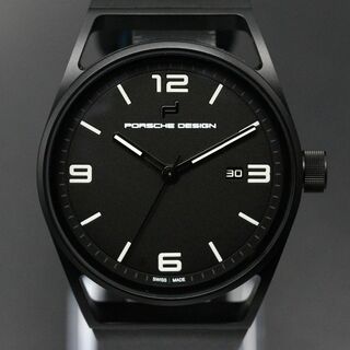 ポルシェデザイン(Porsche Design)の【新品】ポルシェデザイン 黒　 腕時計　自動巻き　メンズ　A04199(腕時計(アナログ))
