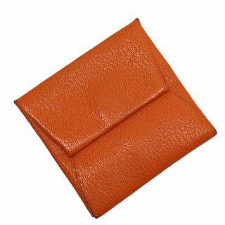 エルメス(Hermes)のエルメス HERMES コインケース バスティア シェブルミゾル オレンジ ユニセックス 送料無料【中古】 t19195a(コインケース)