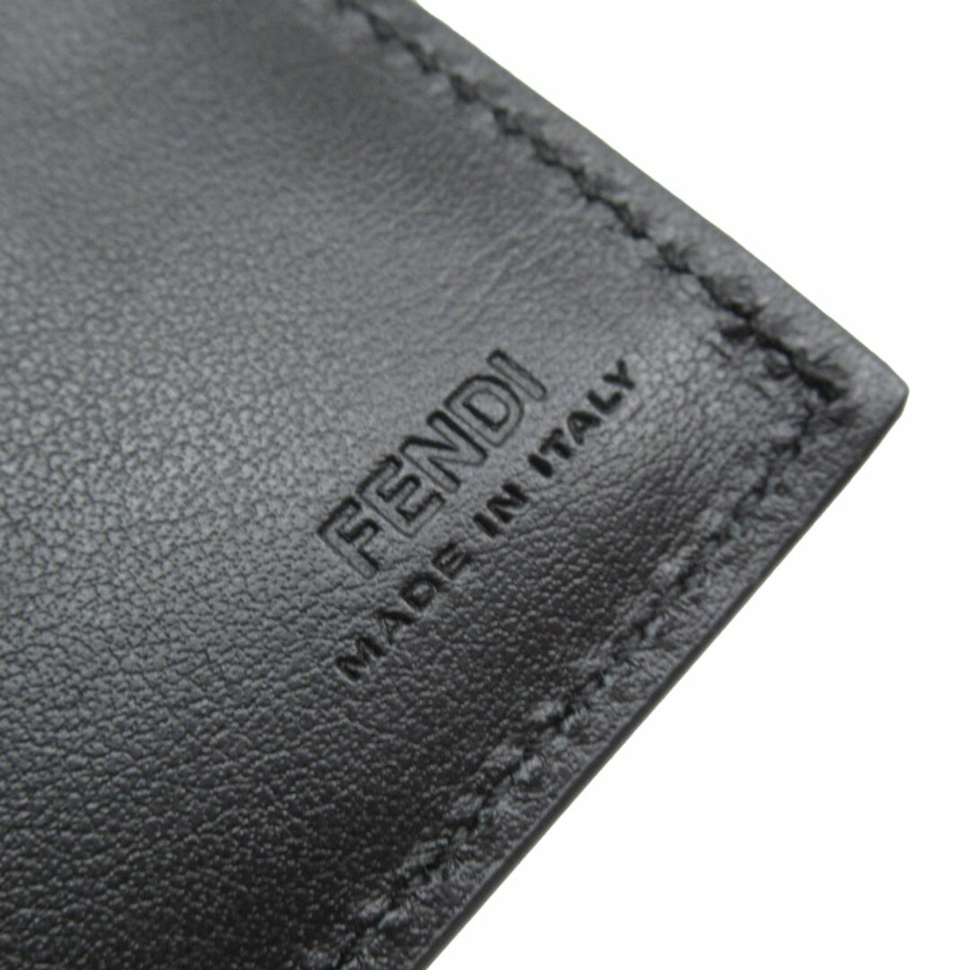 FENDI(フェンディ)のフェンディ FENDI 札入れ レザー ブラック メンズ 7MO169-AGLP 送料無料【中古】 t19196j メンズのファッション小物(長財布)の商品写真