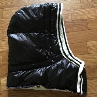 モンクレール(MONCLER)のMoncler黒トリックトリコロールリバーシブル値下げ(ダウンベスト)