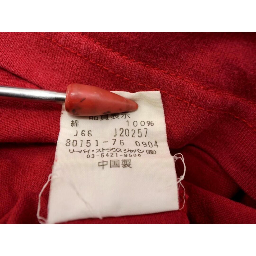 Levi's(リーバイス)のLEVI'S リーバイス RED TAB ロングスリーブ カットソー sizeM/赤 ◇■ メンズ メンズのトップス(Tシャツ/カットソー(七分/長袖))の商品写真