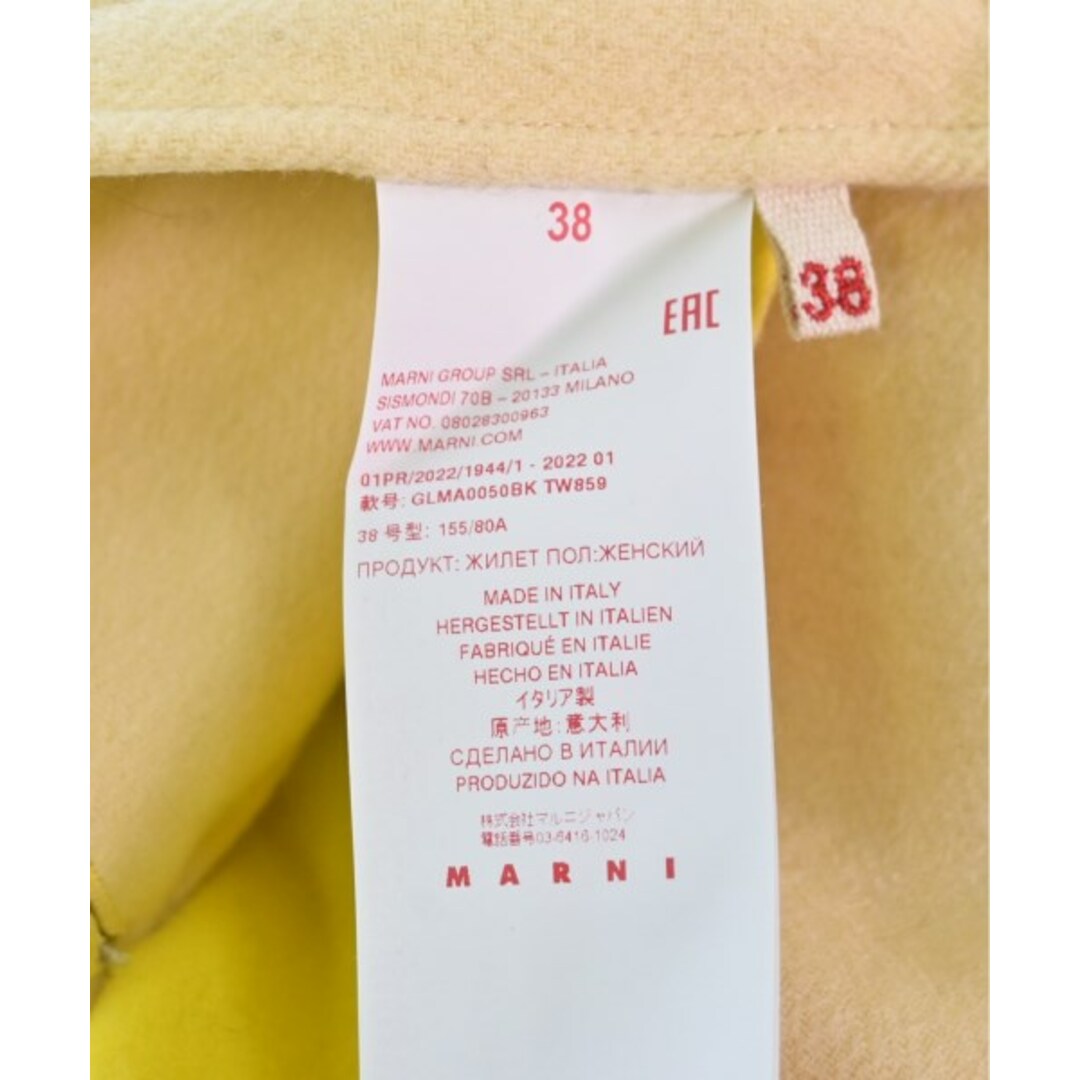 Marni(マルニ)のMARNI マルニ コート（その他） 38(S位) 黄 【古着】【中古】 レディースのジャケット/アウター(その他)の商品写真