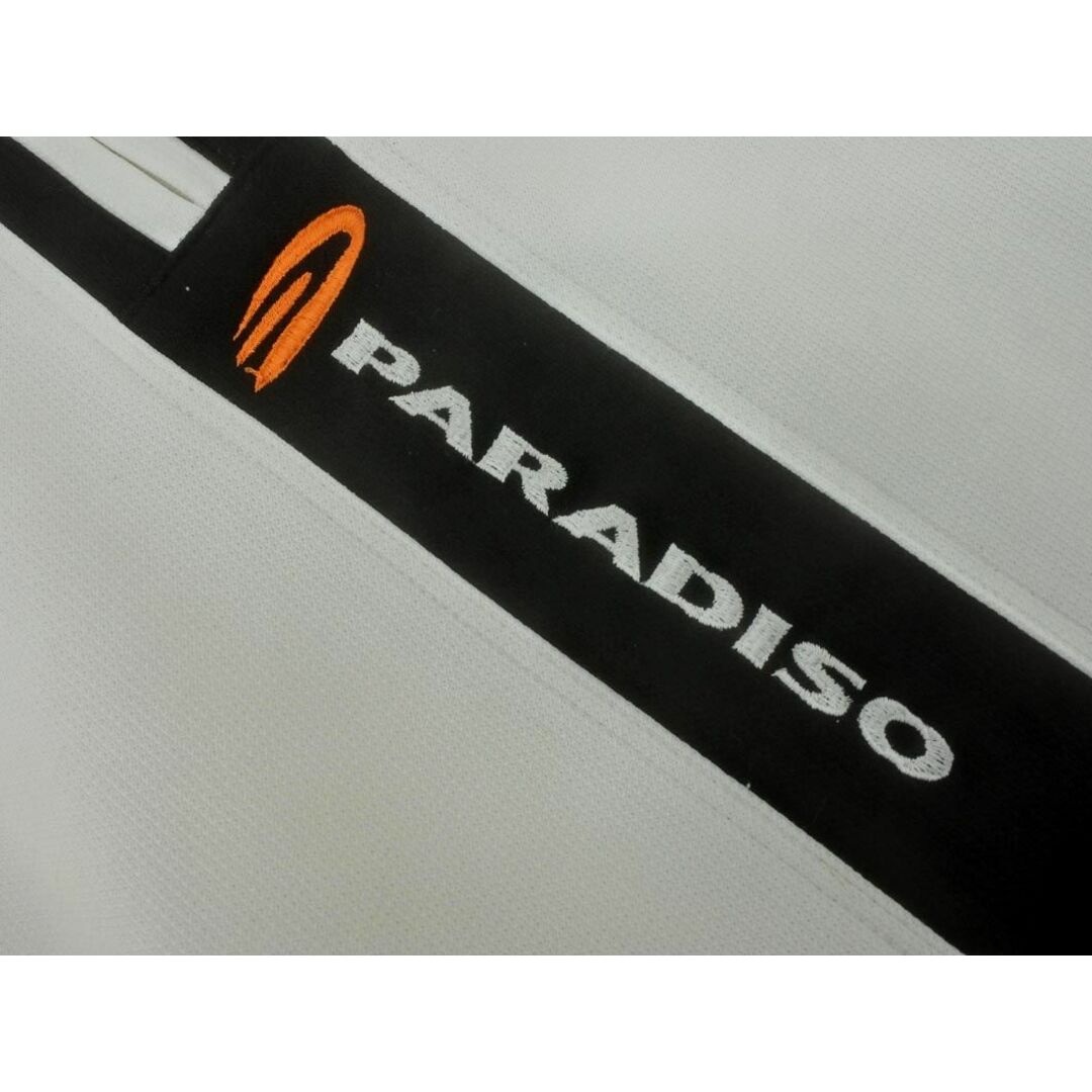 Paradiso(パラディーゾ)のPARADISO パラディーゾ GOLF ジップ プルオーバー sizeL/白 ◇■ メンズ メンズのトップス(その他)の商品写真