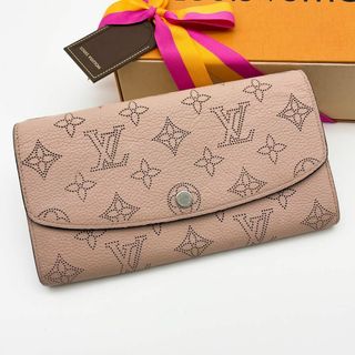 ルイヴィトン(LOUIS VUITTON)のルイヴィトン　マヒナ　イリス　ピンク　長財布(財布)