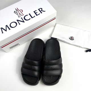モンクレール(MONCLER)のMONCLER モンクレール シャワーサンダル ロゴ 37 新品(サンダル)