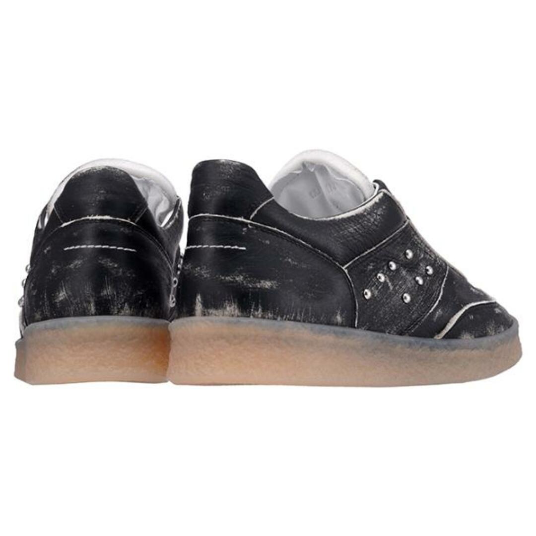 MM6(エムエムシックス)のMM6 Maison Margiela Sneakers エムエムシックス メゾンマルジェラ Leather low-top sneakers S66WS0086 P2232 T8013 NKN ブラック 39 メンズの靴/シューズ(スニーカー)の商品写真