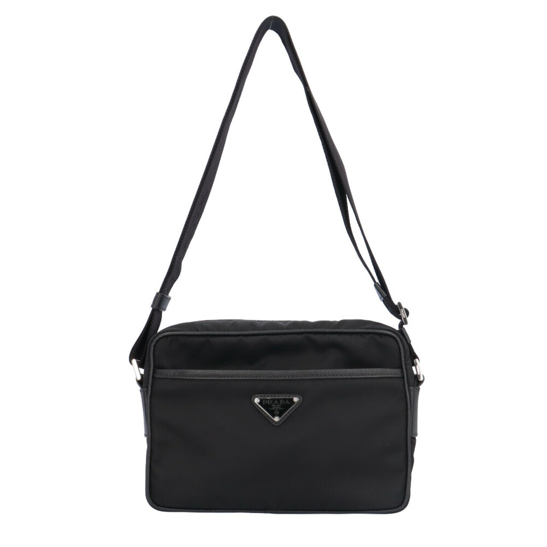 PRADA - プラダ ショルダーバッグ ナイロン 2VH048 ブラック PRADA - プラダ ショルダーバッグ ナイロン 2VH048 ブラック