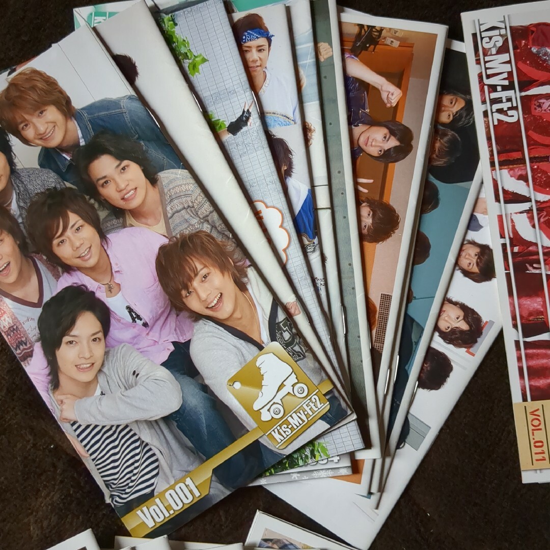 Kis-My-Ft2(キスマイフットツー)のKis-My-Ft2☆キスマイ　ファンクラブ会報　vol.001〜vol.046 エンタメ/ホビーのタレントグッズ(アイドルグッズ)の商品写真