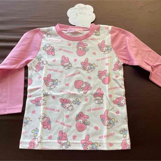 マイメロディ(マイメロディ)のマイメロディー　新品　100cm  長袖 ピンク　可愛い　キッズ(Tシャツ/カットソー)