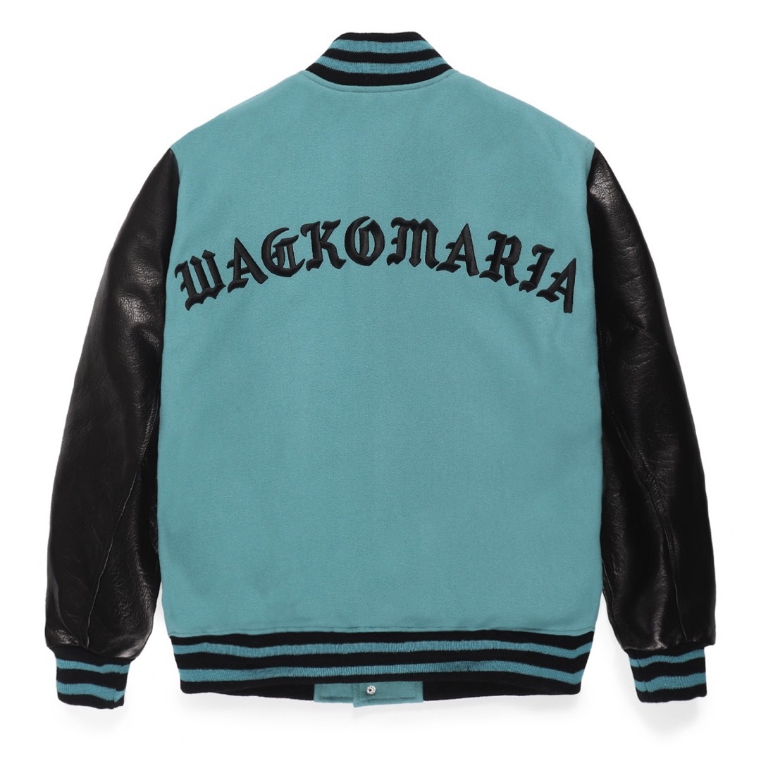 WACKO MARIA(ワコマリア)のWACKOMARIA LEATHER VARSITY JACKET L メンズのジャケット/アウター(スタジャン)の商品写真