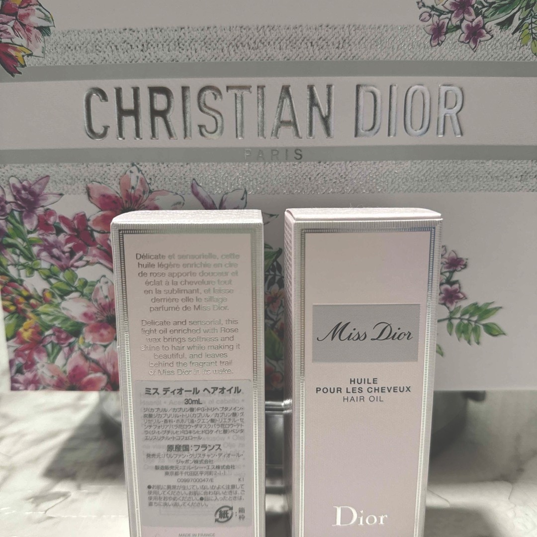 Christian Dior(クリスチャンディオール)のミスディオール　ヘアオイル　30ml コスメ/美容のヘアケア/スタイリング(ヘアウォーター/ヘアミスト)の商品写真