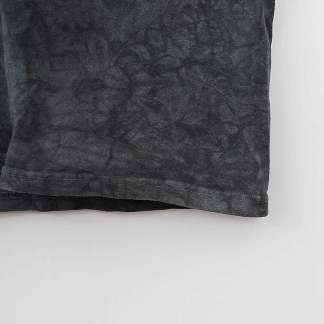 アニマルプリントTシャツ アニマルT 狼 ウルフ XL グレー ブラック 黒 メンズのトップス(Tシャツ/カットソー(半袖/袖なし))の商品写真