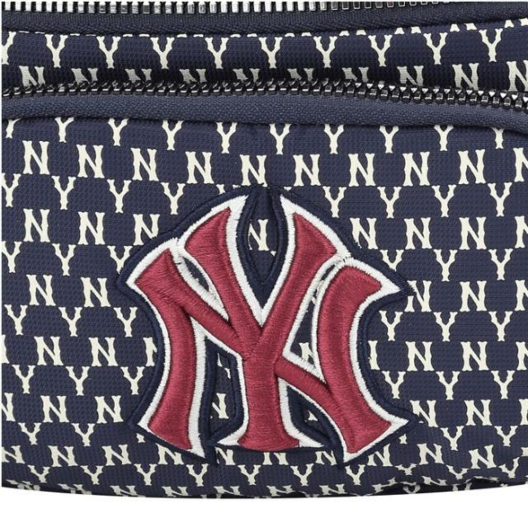 MLB(メジャーリーグベースボール)の【韓国ファッション】MLB Korea エムエルビーコリア NY YANKEES MONOGRAM HIPSACK 32BGC9011 50L / 50I /  50B / 50N / 50R カバン 鞄 ヒップサック ボディバッグ 4.ネイビー レディースのバッグ(ショルダーバッグ)の商品写真