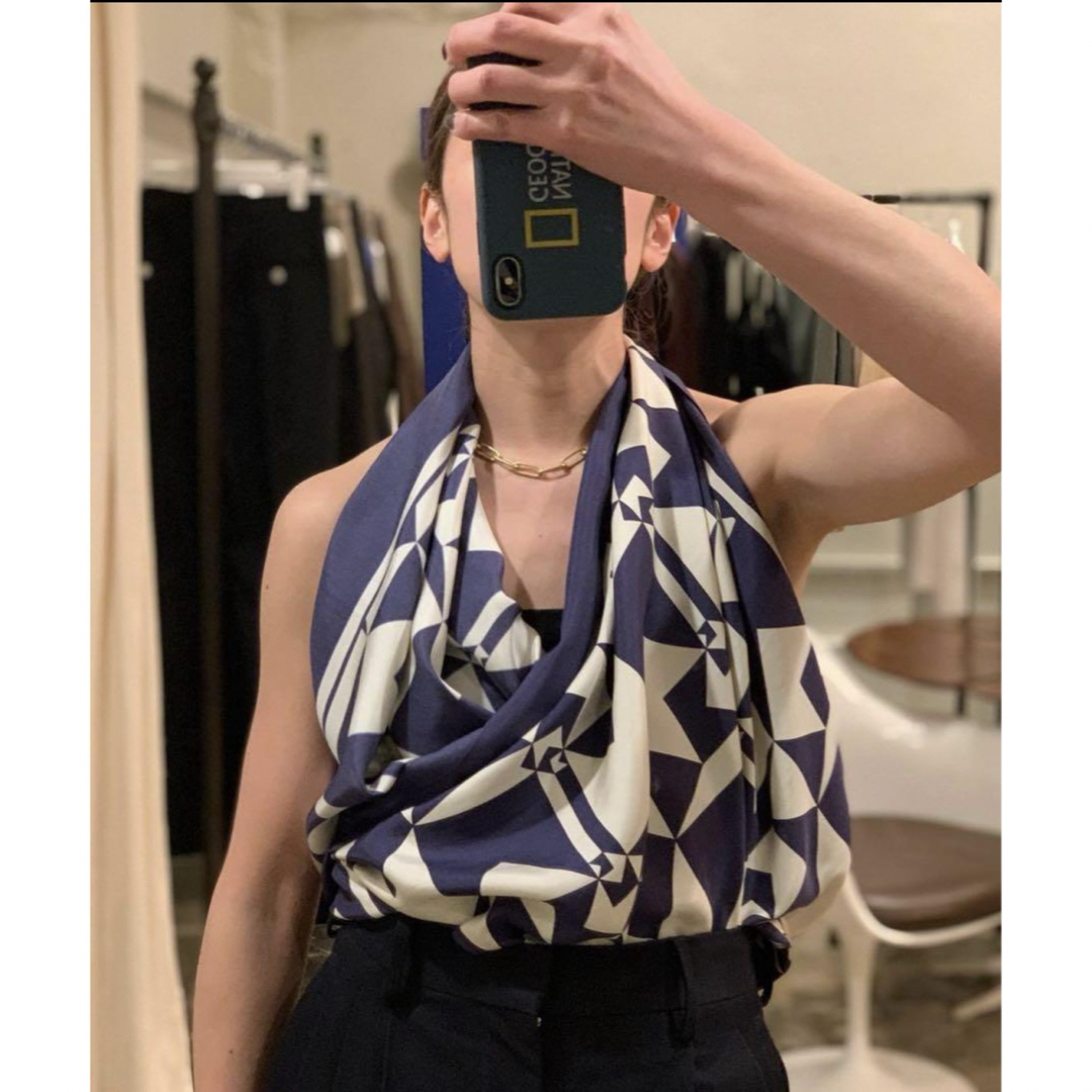 FUMIKA_UCHIDA - FUMIKA_UCHIDA:GEOMETRY PRINT LARGE SCARFの FUMIKA_UCHIDA - FUMIKA_UCHIDA:GEOMETRY PRINT LARGE SCARFの