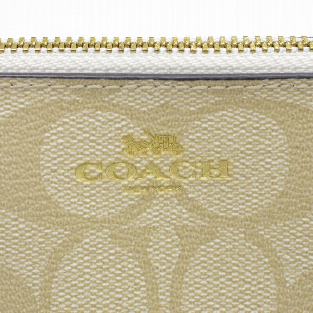 COACH(コーチ)のコーチ(COACH) シグネチャー PVC ポーチ マルチケース レディース  F53385 【中古】 JA-18664 レディースのバッグ(その他)の商品写真