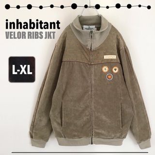 inhabitant - inhabitant インハビタント★リブベロアジャージ★トラックジャケット