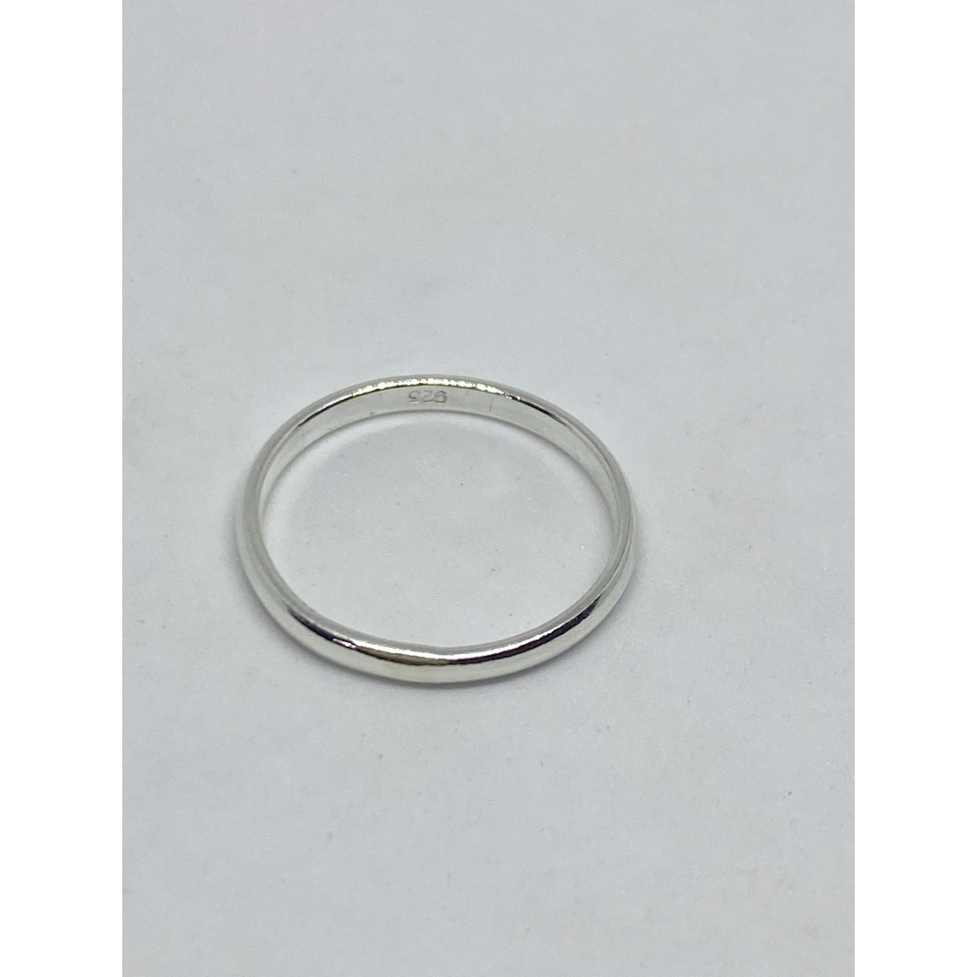 スターリングシルバー925リング　甲丸2ミリ　シンプル　純銀指輪　12号mでよう メンズのアクセサリー(リング(指輪))の商品写真