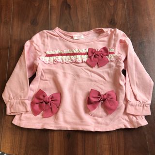 シャーリーテンプル(Shirley Temple)のシャーリーテンプル⭐︎薄手りぼんトレーナー110 100のお子様にも(Tシャツ/カットソー)