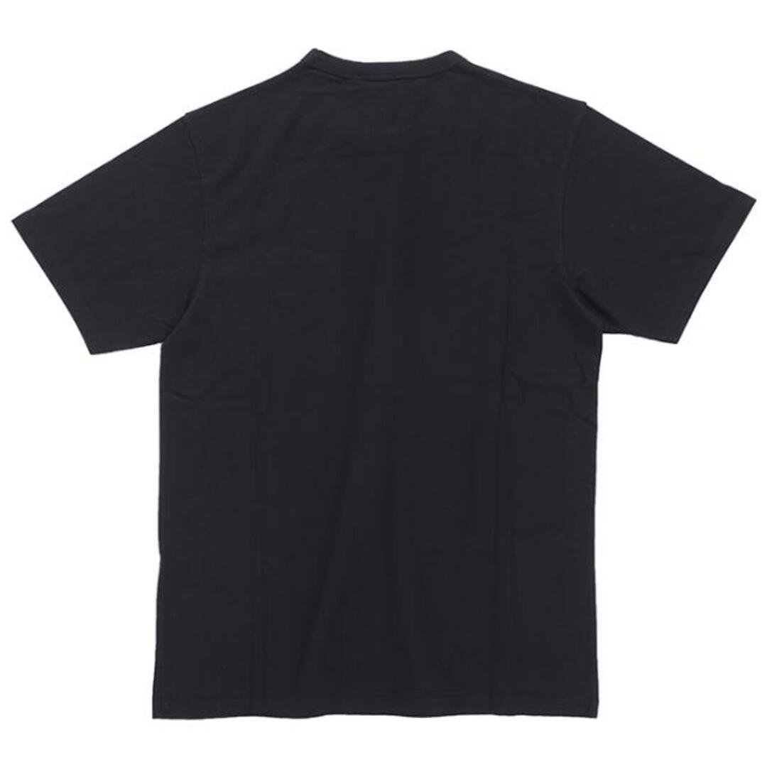 MAISON KITSUNE'(メゾンキツネ)の【メール便】MAISON KITSUNE メゾンキツネ TRICOLOR FOX PATCH POCKET T-SHIRT FM00120KJ 0010 Tシャツ 半袖 ブラック 黒 ブラック メンズのトップス(Tシャツ/カットソー(半袖/袖なし))の商品写真