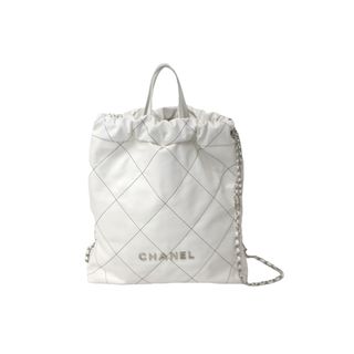 シャネル リュック(レディース)(ホワイト/白色系)の通販 56点 シャネル リュック(レディース)(ホワイト/白色系)の通販 56点